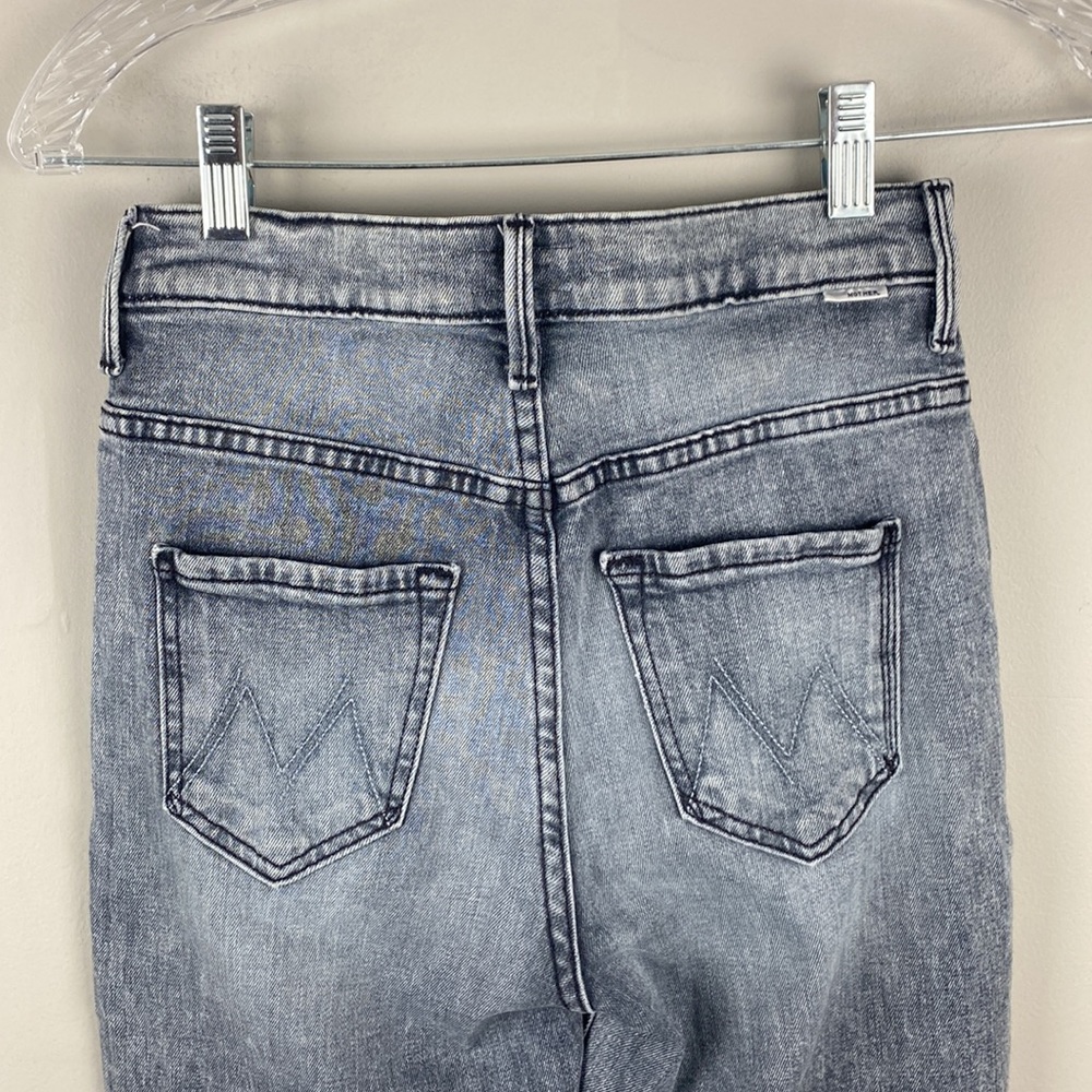 Mother The Swooner Ankle Zip In Static Size 25 - Picture 7 of 16